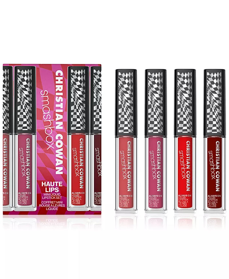 X Christian Cowan Haute Lips Mini Liquid Lipstick Set