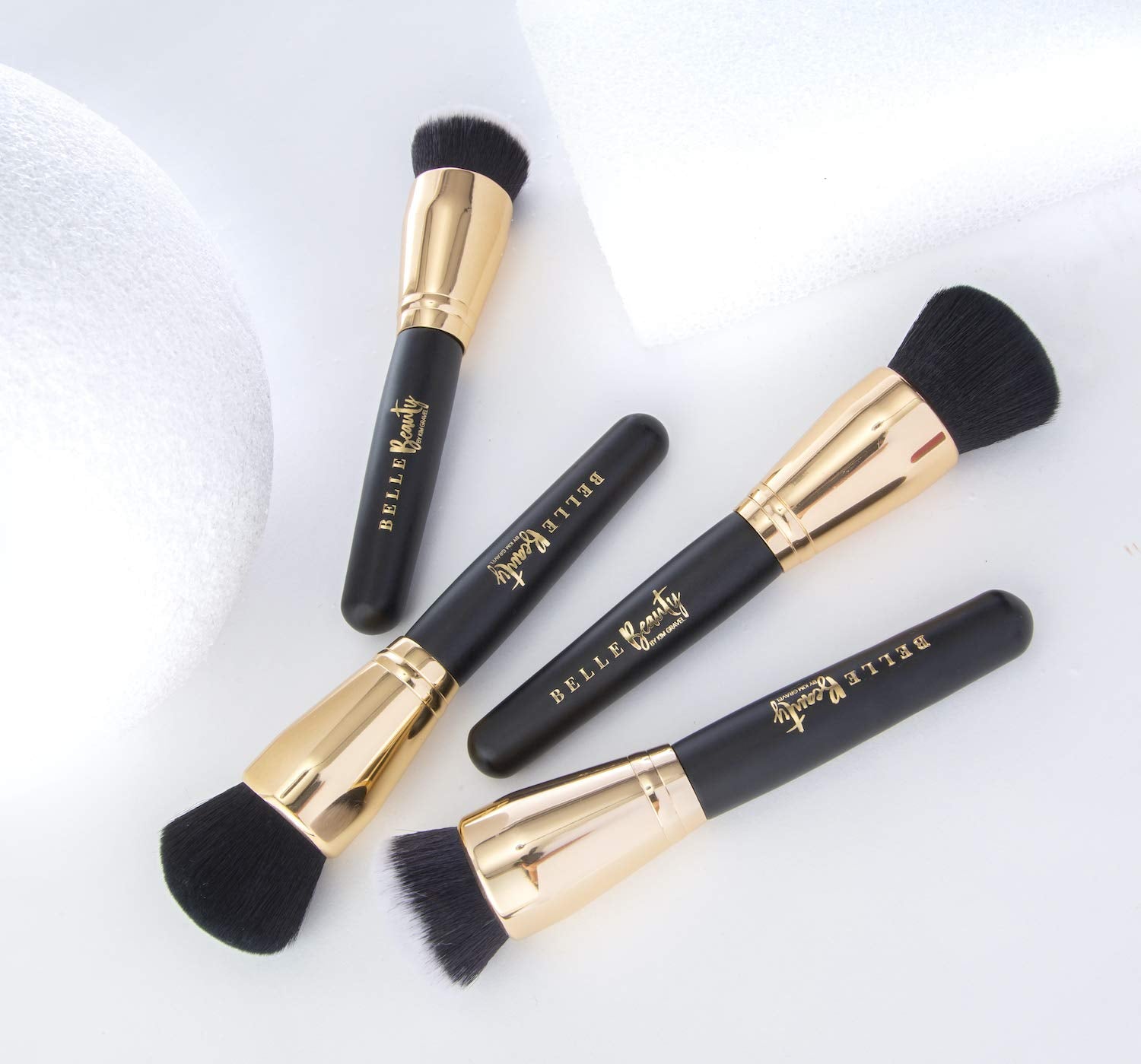 by Kim Gravel Hover Cover Hi-Definition Liquid Foundation & Makeup Brushes (Foundation Brush)